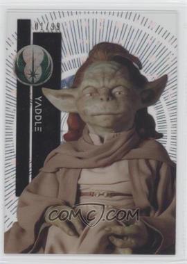 2015 Topps Star Wars High Tek - [Base] - Tidal Diffractor #70 - Form 2 - Yaddle /99