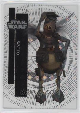 2015 Topps Star Wars High Tek - [Base] - Tidal Diffractor #90 - Form 2 - Watto /99