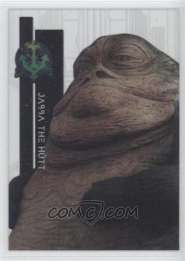 2015 Topps Star Wars High Tek - [Base] - Vader's TIE Fighter #24 - Form 1 - Jabba the Hutt