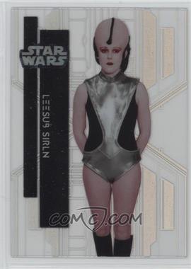 2015 Topps Star Wars High Tek - [Base] - Vader's TIE Fighter #28 - Form 1 - Leesub Sirln