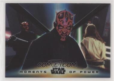 2015 Topps Star Wars High Tek - Moments of Power #MP-2 - Darth Maul /50 [EX to NM]