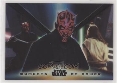 2015 Topps Star Wars High Tek - Moments of Power #MP-2 - Darth Maul /50 [EX to NM]