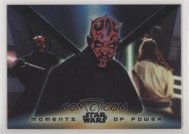 2015 Topps Star Wars High Tek - Moments of Power #MP-2 - Darth Maul /50 [EX to NM]