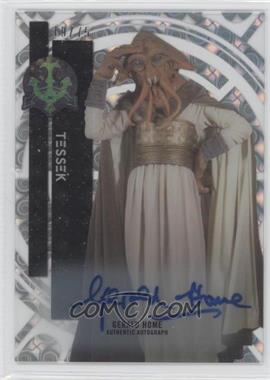 2015 Topps Star Wars High Tek - Signers - Tidal Diffractor #31 - Classic - Gerald Home as Tessek /75