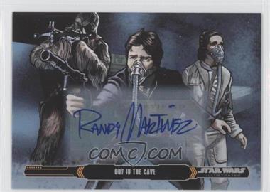 2015 Topps Star Wars Illustrated: The Empire Strikes Back - [Base] - Artist Autographs #51 - Out in the Cave