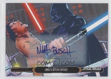 2015 Topps Star Wars Illustrated: The Empire Strikes Back - [Base] - Artist Autographs #94 - Luke's Bitter Defeat