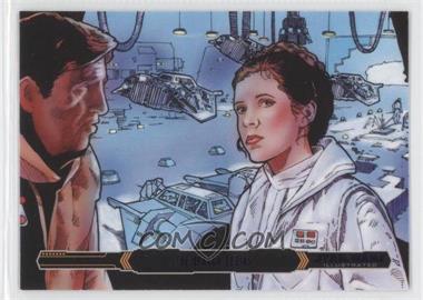 2015 Topps Star Wars Illustrated: The Empire Strikes Back - [Base] - Purple #24 - The Search Begins