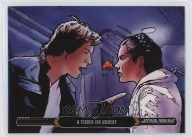 2015 Topps Star Wars Illustrated: The Empire Strikes Back - [Base] #16 - A Tender-ish Moment