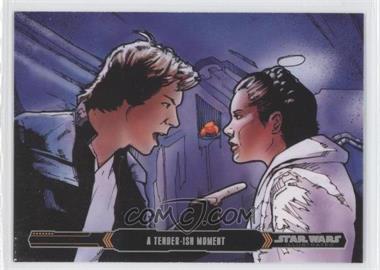 2015 Topps Star Wars Illustrated: The Empire Strikes Back - [Base] #16 - A Tender-ish Moment