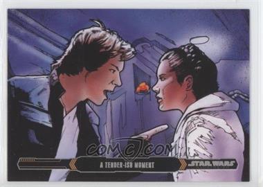 2015 Topps Star Wars Illustrated: The Empire Strikes Back - [Base] #16 - A Tender-ish Moment