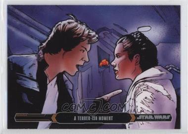 2015 Topps Star Wars Illustrated: The Empire Strikes Back - [Base] #16 - A Tender-ish Moment