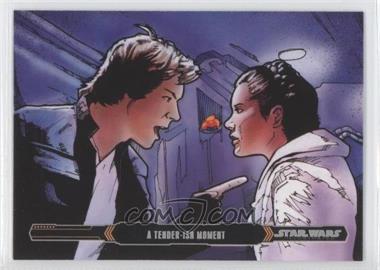 2015 Topps Star Wars Illustrated: The Empire Strikes Back - [Base] #16 - A Tender-ish Moment