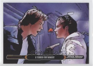 2015 Topps Star Wars Illustrated: The Empire Strikes Back - [Base] #16 - A Tender-ish Moment