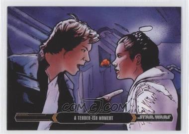 2015 Topps Star Wars Illustrated: The Empire Strikes Back - [Base] #16 - A Tender-ish Moment