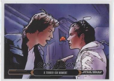 2015 Topps Star Wars Illustrated: The Empire Strikes Back - [Base] #16 - A Tender-ish Moment