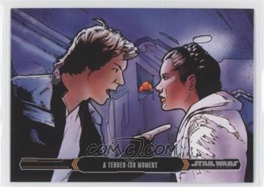 2015 Topps Star Wars Illustrated: The Empire Strikes Back - [Base] #16 - A Tender-ish Moment