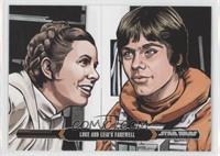 Luke and Leia's Farewell
