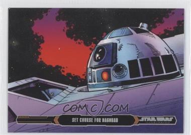 2015 Topps Star Wars Illustrated: The Empire Strikes Back - [Base] #46 - Set Course for Dagobah