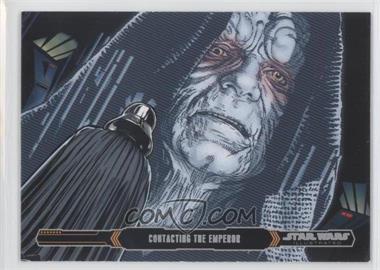 2015 Topps Star Wars Illustrated: The Empire Strikes Back - [Base] #53 - Contacting the Emperor