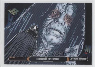 2015 Topps Star Wars Illustrated: The Empire Strikes Back - [Base] #53 - Contacting the Emperor