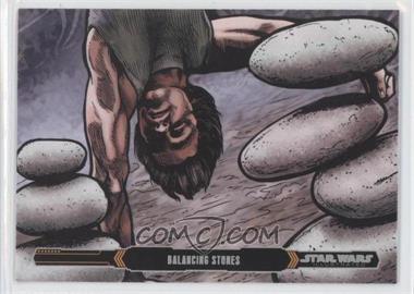 2015 Topps Star Wars Illustrated: The Empire Strikes Back - [Base] #65 - Balancing Stones