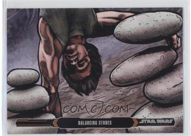 2015 Topps Star Wars Illustrated: The Empire Strikes Back - [Base] #65 - Balancing Stones