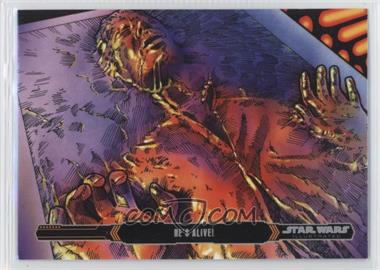 2015 Topps Star Wars Illustrated: The Empire Strikes Back - [Base] #82 - He's Alive!