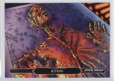 2015 Topps Star Wars Illustrated: The Empire Strikes Back - [Base] #82 - He's Alive!