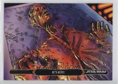 2015 Topps Star Wars Illustrated: The Empire Strikes Back - [Base] #82 - He's Alive!