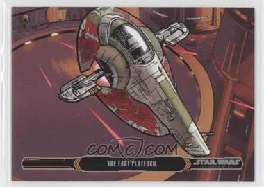 2015 Topps Star Wars Illustrated: The Empire Strikes Back - [Base] #89 - The East Platform