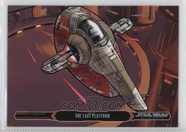 2015 Topps Star Wars Illustrated: The Empire Strikes Back - [Base] #89 - The East Platform