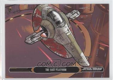 2015 Topps Star Wars Illustrated: The Empire Strikes Back - [Base] #89 - The East Platform