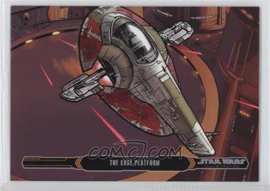 2015 Topps Star Wars Illustrated: The Empire Strikes Back - [Base] #89 - The East Platform