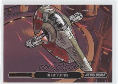 2015 Topps Star Wars Illustrated: The Empire Strikes Back - [Base] #89 - The East Platform