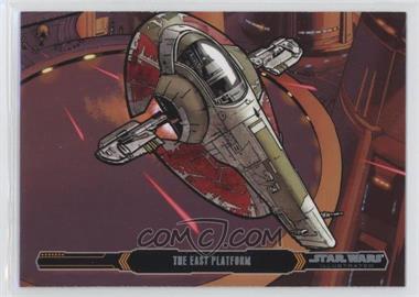 2015 Topps Star Wars Illustrated: The Empire Strikes Back - [Base] #89 - The East Platform