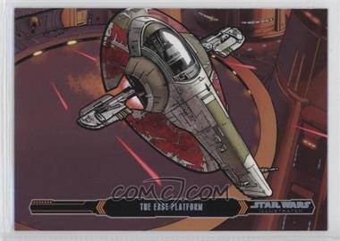 2015 Topps Star Wars Illustrated: The Empire Strikes Back - [Base] #89 - The East Platform