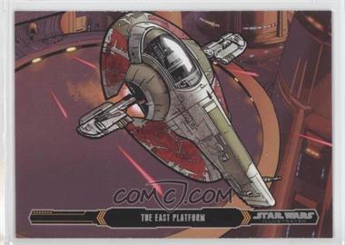 2015 Topps Star Wars Illustrated: The Empire Strikes Back - [Base] #89 - The East Platform