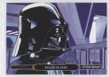 2015 Topps Star Wars Illustrated: The Empire Strikes Back - [Base] #98 - Watching The Escape