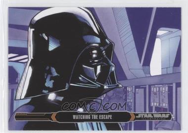 2015 Topps Star Wars Illustrated: The Empire Strikes Back - [Base] #98 - Watching The Escape