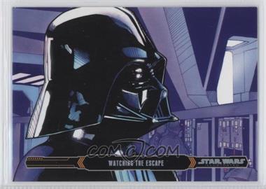 2015 Topps Star Wars Illustrated: The Empire Strikes Back - [Base] #98 - Watching The Escape