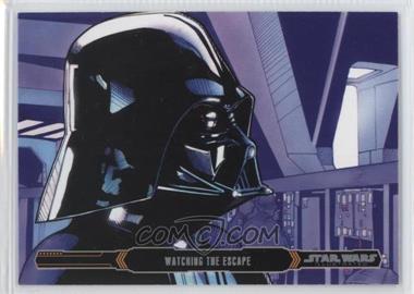 2015 Topps Star Wars Illustrated: The Empire Strikes Back - [Base] #98 - Watching The Escape