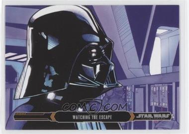 2015 Topps Star Wars Illustrated: The Empire Strikes Back - [Base] #98 - Watching The Escape