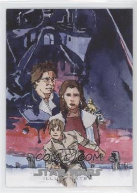 2015 Topps Star Wars Illustrated: The Empire Strikes Back - One-Sheet Reimagined #MP-9 - Doug Cowan