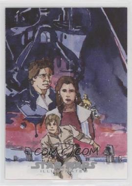 2015 Topps Star Wars Illustrated: The Empire Strikes Back - One-Sheet Reimagined #MP-9 - Doug Cowan