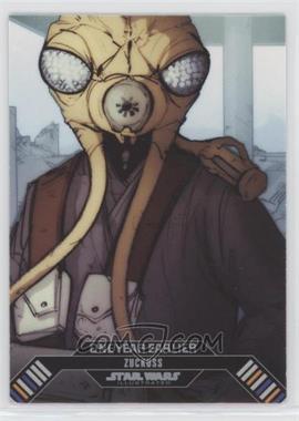 2015 Topps Star Wars Illustrated: The Empire Strikes Back - One Year Earlier #OY-18 - Zuckuss