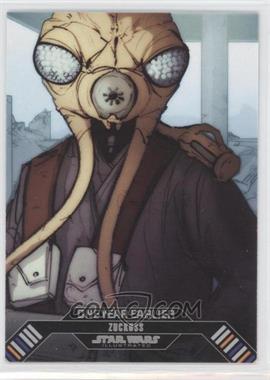 2015 Topps Star Wars Illustrated: The Empire Strikes Back - One Year Earlier #OY-18 - Zuckuss