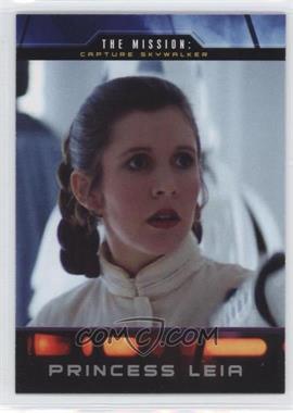 2015 Topps Star Wars Illustrated: The Empire Strikes Back - The Mission: Capture Skywalker #4 - Princess Leia