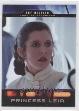 2015 Topps Star Wars Illustrated: The Empire Strikes Back - The Mission: Capture Skywalker #4 - Princess Leia