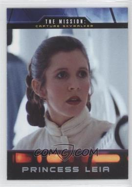 2015 Topps Star Wars Illustrated: The Empire Strikes Back - The Mission: Capture Skywalker #4 - Princess Leia