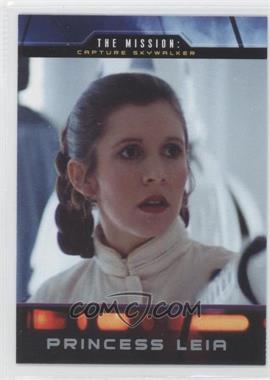 2015 Topps Star Wars Illustrated: The Empire Strikes Back - The Mission: Capture Skywalker #4 - Princess Leia